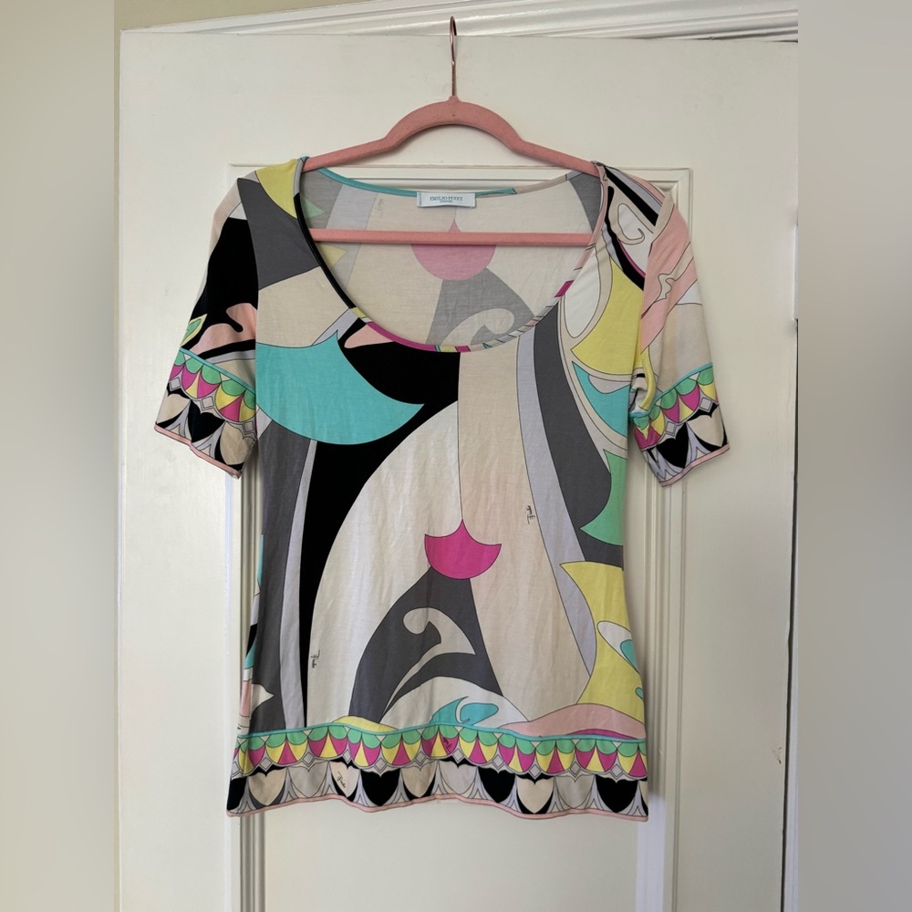 Emilio Pucci T Shirt Short Sleeve